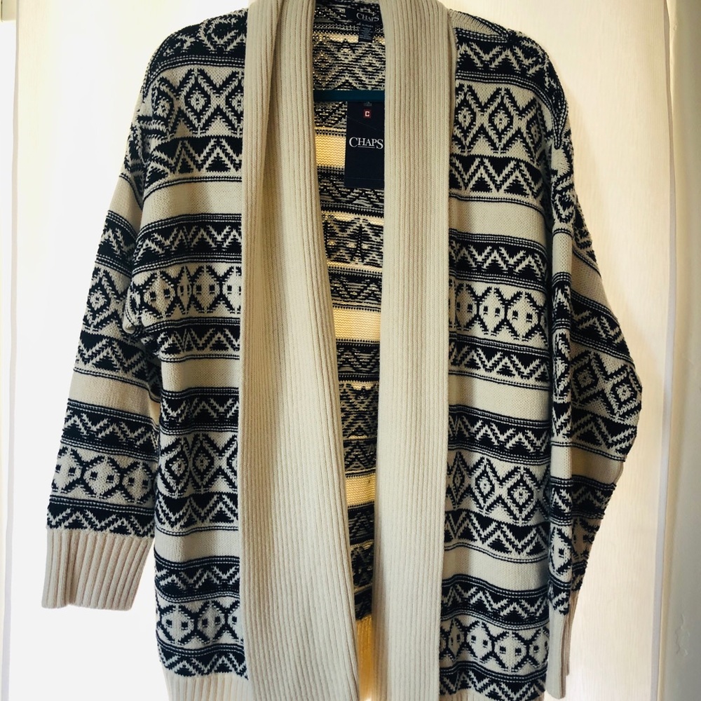 Oversized cardigan sweater
